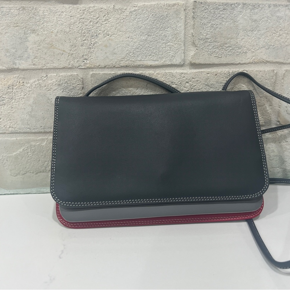 MyWalit Gray Multi-Comp Travel Organiser Purse